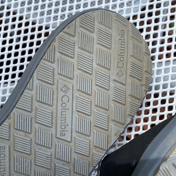 PFG Columbia Techlite Men’s BM0154-010 sandals black gray lightweight flipflops - Picture 11 of 15